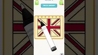 Make a United Kingdom Flag 🇬🇧 #shorts #flag  #coloring