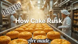 Cake Rusk Factory BTS Desi Bakery Item Mass Production