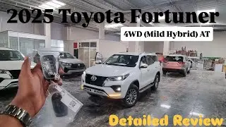 New 2025 Toyota Fortuner 4WD (Mild Hybrid) Turbo Automatic Review