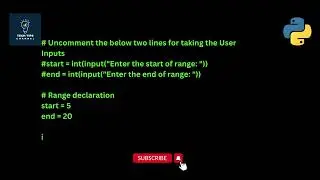 Python program to print all odd numbers in a range || code in description #shorts  #python #fyp