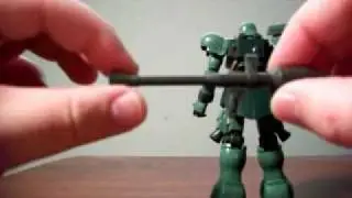 Часть 1. Обзор модели самолёта HGUC AMS-129 Geara Zulu в масштабе 1/144.