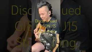 Why They Discontinued the Gibson J15 ..So Sad ..