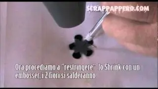 Fiori poly Shrink mini abbellimenti