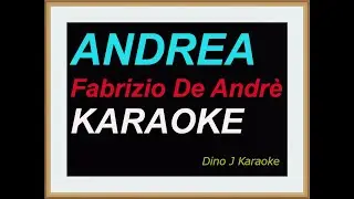 ANDREA - karaoke fair use - Fabrizio De Andrè