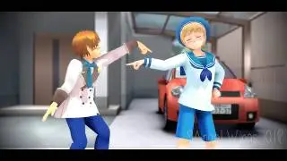 [MMDxAPH] Stop Touching Me, Sealand!