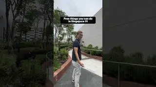 Please visit this free sky garden first before you pay to go to the top of Marina Bay Sands 👀