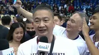#NCAASeason98 Coach of the Year and Letran Knights head coach Bonnie Tan on completing their 3-peat