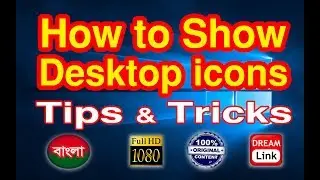 how to show desktop icons on windows 10|how to restore desktop icons in windows 10|show desktop icon