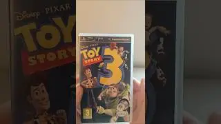 ASMR Unboxing + Gameplay | Toy Story 3 (PSP) 🎮#ASMR #Unboxing #ToyStory3 #PSP #Videojuegos