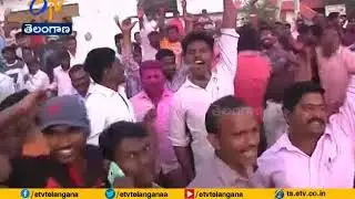 TRS Winning Streak Continues | TRS Gets 61% of Seats | in Panchayat Polls