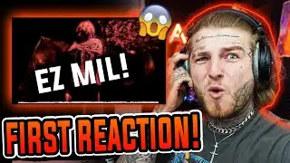 FIRST REACTION To | Ez Mil - Runnin' (HOLY F*CK!)