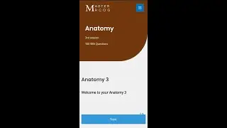 MasterMRCOG - Anatomy SBA questions for MRCOG part 1 2023 [session 3]