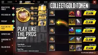 How To Collect FFIC GOLD TOKEN Free Fire | FREE FIRE INDIA CHAMPIONSHIP TOKEN. COLLECT