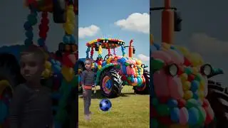 Trector Baloon Vfx Funny 😁  Video 👋 👍 Viral Vfx Editing #shortfeed #funny #videomakers #videoeffects