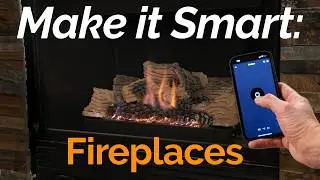 Make your dumb fireplace smart in 5 minutes