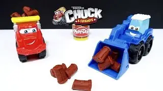 Play-Doh Diggin&rsquo; Rigs Tonka Chuck & Friends Sam The Scooper Toy
