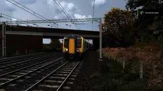 390 157 overtaking 350 126 | Train Simulator classic | WCML South