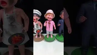 Handmade Clay Bobblehead Group ：Crafting a Fun and Lively Crew