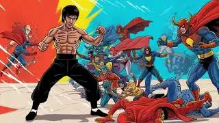 Bruce Lee against marvels !