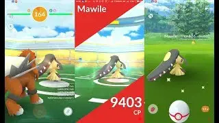 (Pokémon Go) MAWILE SOLO RAID (LEVEL 20 POKÉMON ONLY) - GEN3