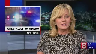 Child appears to avoid injury after falling out of window in Hartford