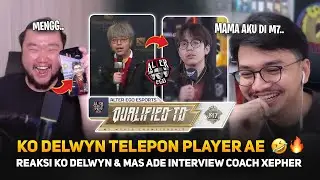 XEPHER: MAMA AKU DI M7 🤣 KO DELWYN TELEPON PLAYER AE ! REAKSI KO DELWYN & MAS ADE INTERVIEW XEPHER