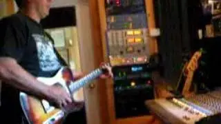 Steve Grisbrook in session @ the Shed Studio