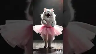 Ai Ballet Cats #cat #cute #catlover #cutecat #funny #shorts #viralshorts #ai