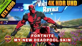 Fortnite liking my new DeadPool Skin 4k HDR RTX 4090
