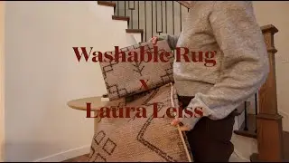 Washable Easy Jute Rug Review for Entry Way Door | Laura Leiss x RugsUSA