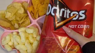 ASMR | Filling Platter with Chips | Doritos
