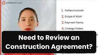 How to Review a Construction Services Agreement [Key Terms to Understand]