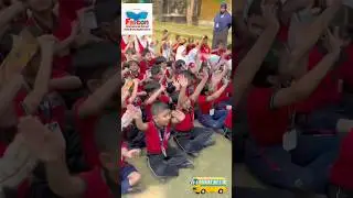 Falcon learner&rsquo;s little explorers with big smiles 😄🌈 #adventure #school #viralshorts #trip