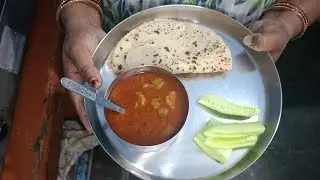 Perfect Indian Thali | Torai ki Sabzi with Roti & Salad | Simple Ghar ka Khana Plating
