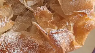 Torta di mele con pasta fillo #tortadimele #mele #dolci #dolci_veloci