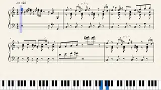 [Piano] Ground BGM (Super Mario Land)