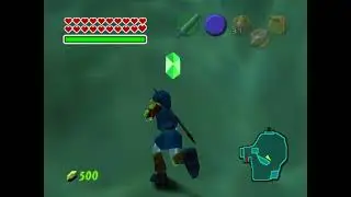 Walking Underwater Iron Boots while playing Metal Cap Music
