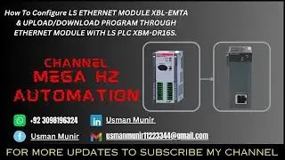 HOW TO CONFIGURE LS ETHERNET MODULE XBL-EMTA & UPLOAD/DOWNLOAD PROGRAM THROUGH ETHERNET WITH LS PLC