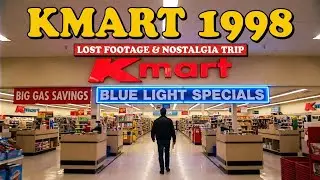 🛒 VINTAGE KMART WALKTHROUGH 1998: The Ultimate Nostalgia Trip! (Blue Light Specials & Retro Vibes)