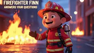 Kids Asked This About Fire&hellip; Firefighter Finn Explains!