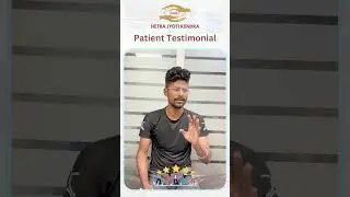 A happy patient, a successful recovery! Thank you for trusting Netra Jyoti Kendra for your eye care.