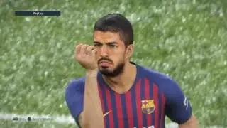PRO EVOLUTION SOCCER 2019 Luis Suarez goal