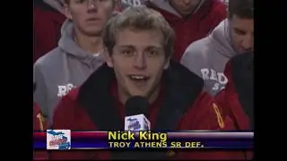 Tim Storch | Troy Athens | Boys Soccer | 2002