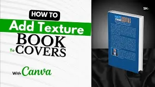 How To Add Texture to your book cover with Canva