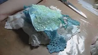 How to Create Shabby Chic Embellishments with Snippets PT 1