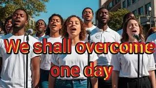 #We Shall Overcome one day #CCLE  #music #poem #ACappella #prayer
