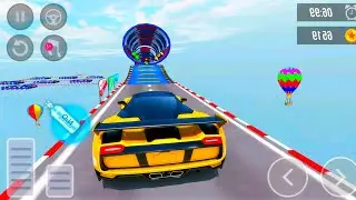 Superhero Car: Mega Ramp Games Simulator : Car Drive 😎 Ramp Car Stunt - Android Gameplay  