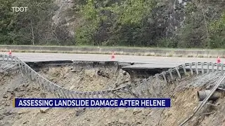 Assessing landslide damage in Tennessee after Helene