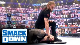 Эдж возвращается, чтобы внезапно атаковать Романа Рейнса: SmackDown, 25 июня 2021 г.