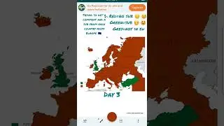 Day 3 of trying to get a sub and a comment from each country in europe